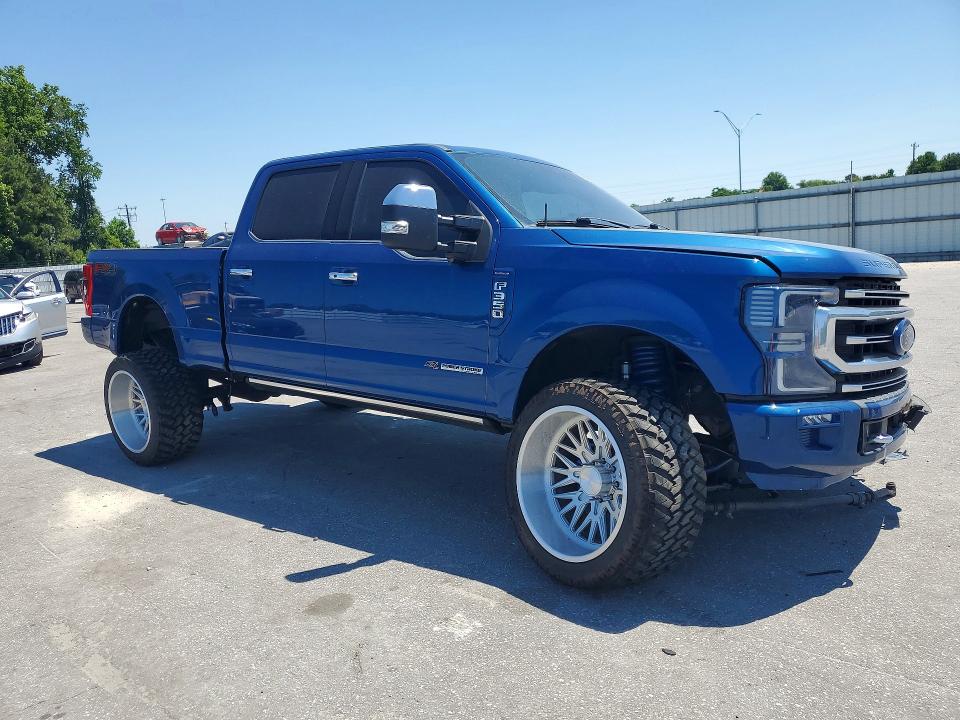 2022 Ford F350 VIN 1FT8W3BT1NEE18121 COPART salvage auction — UNDERCARRIAGE, Nc - Salvage Certificate Of Title, sold $49,000 on 2026-07-30 (photo 4)
