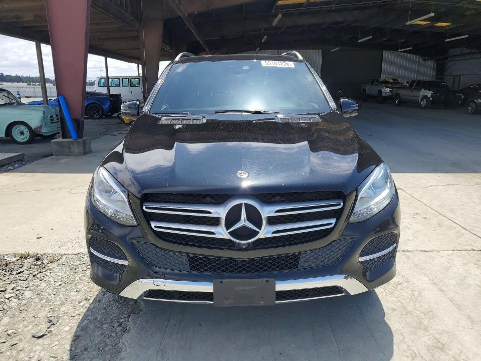 2018 Mercedes-benz Gle class VIN 4JGDA5HB1JB073641 COPART salvage auction — REAR END, Ca - Salvage Certificate, sold $9,100 on 2026-07-09 (photo 5)