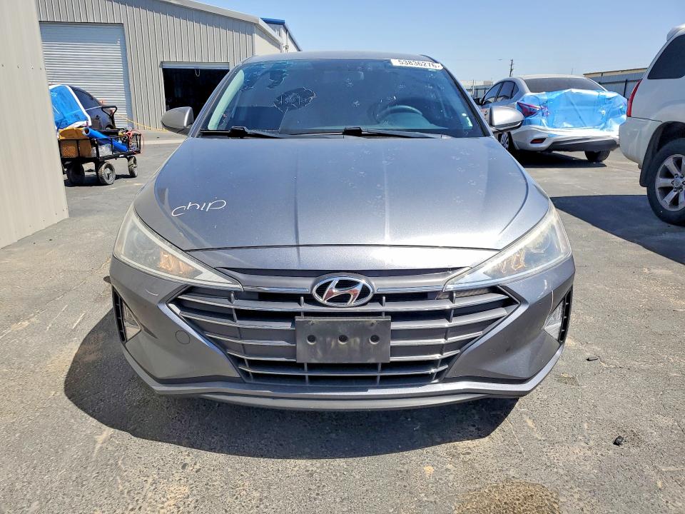 2019 Hyundai Elantra VIN KMHD74LF8KU818877 COPART salvage auction — REAR END, Ca - Salvage Certificate, sold $2,200 on 2026-07-02 (photo 5)