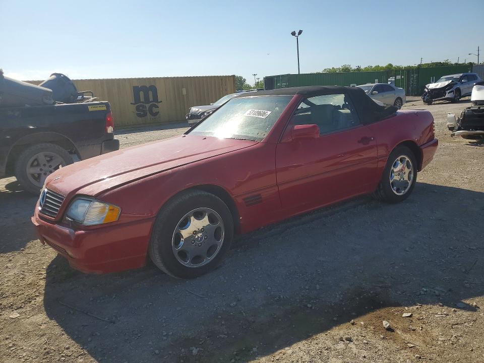 1995 Mercedes-benz Sl-class VIN WDBFA63E8SF114456 COPART salvage auction — HAIL, In - Cert Of Title-Salvage Title, sold $2,850 on 2026-07-07 (photo 1)