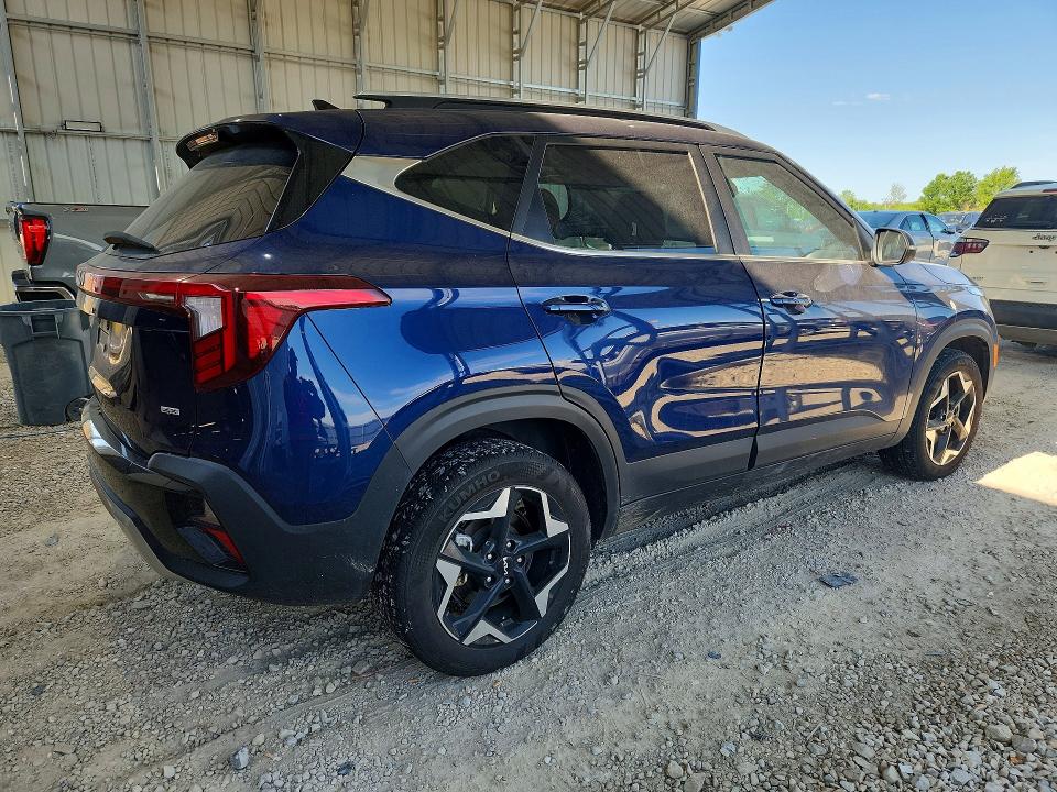 2024 Kia VIN KNDERCAA6R7663744 COPART salvage auction — HAIL, Mo - Salvage Certificate Of Title, sold $7,900 on 2026-07-28 (photo 3)