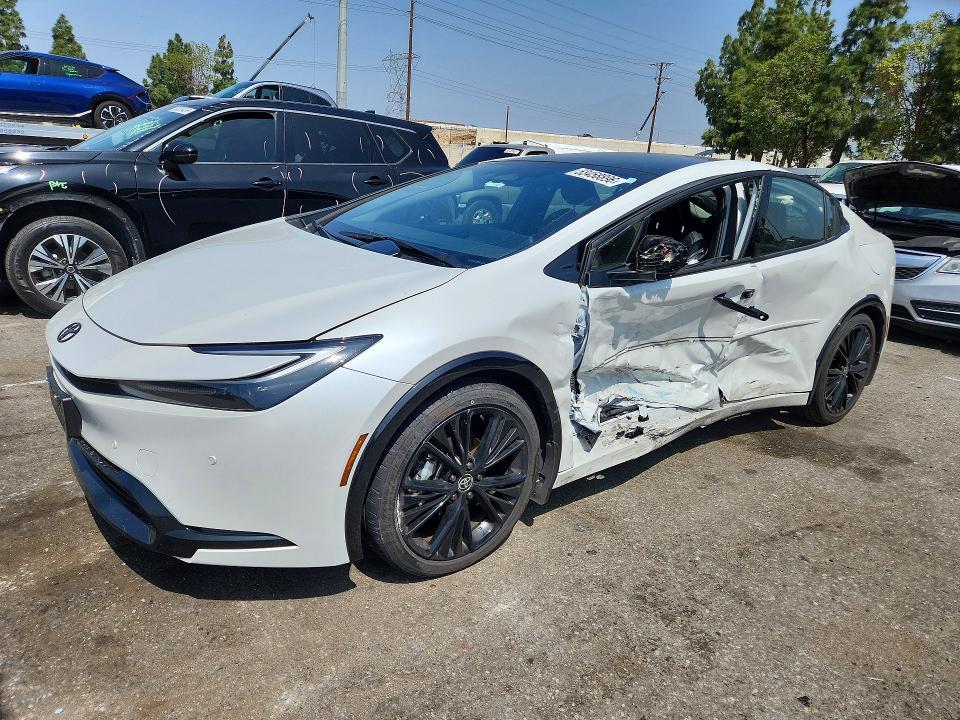 2026 Toyota Prius VIN JTDACAAU8T3067192 COPART salvage auction — SIDE, Ca - Salvage Certificate, sold $12,100 on 2026-07-23 (photo 1)
