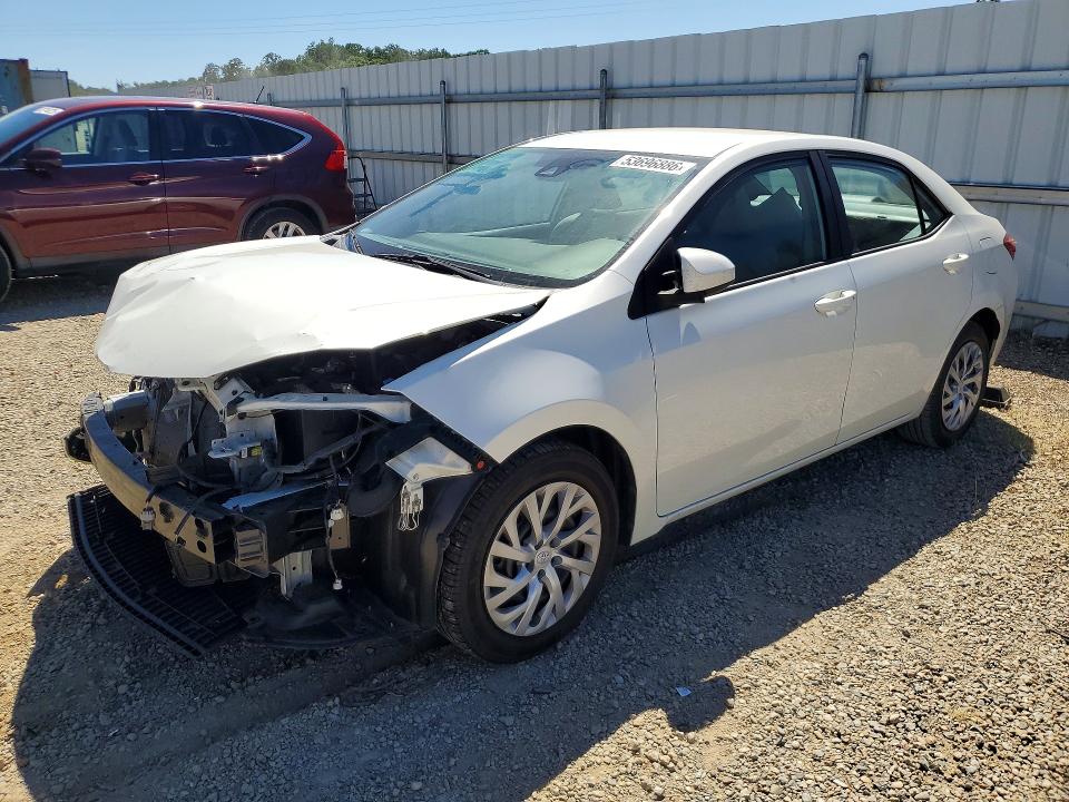 2019 Toyota Corolla VIN 5YFBURHE9KP928108 COPART salvage auction — FRONT END, CA - SALVAGE CERTIFICATE, sold $4,600 on 2026-07-02 (photo 1)