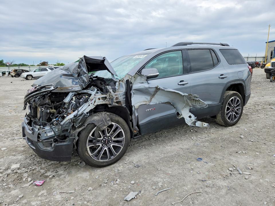 2020 Gmc VIN 1GKKNLLS0LZ166273 COPART salvage auction — FRONT END, Il - Salvage Certificate, sold $1,100 on 2026-07-06 (photo 1)