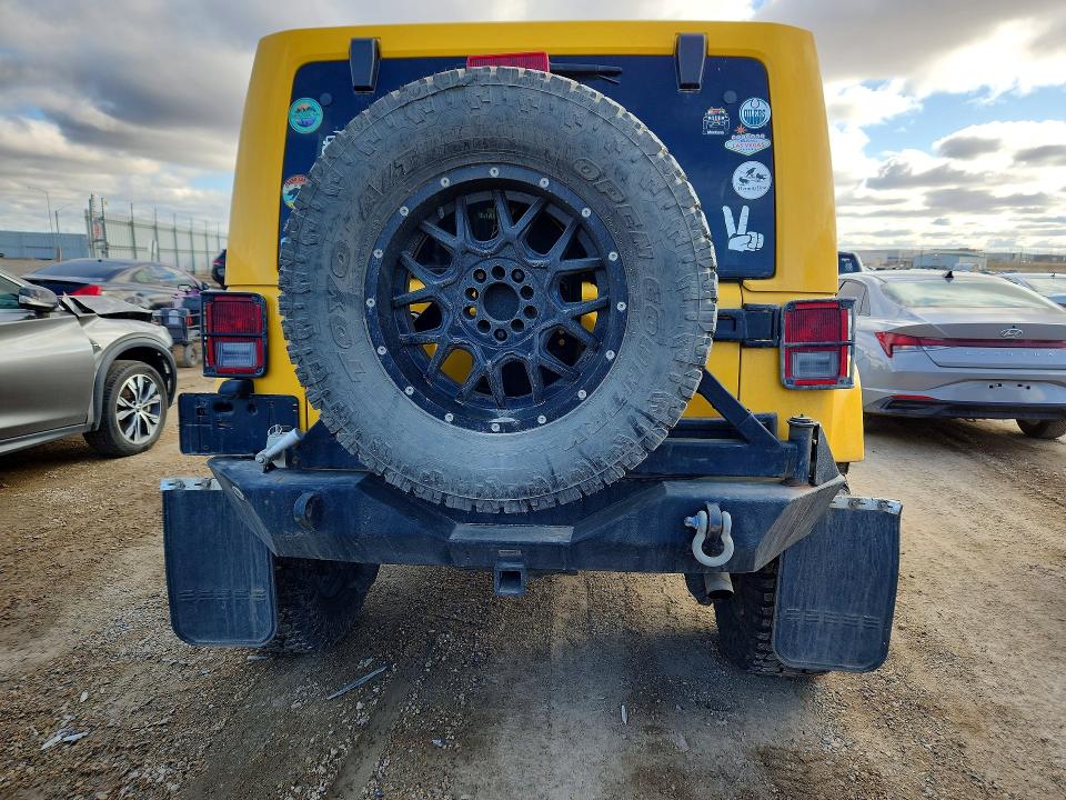 2015 Jeep Wrangler unlimited VIN 1C4BJWEG0FL552166 COPART salvage auction — SIDE, Ab - Bos - Rebuilt, sold $7,700 on 2026-07-16 (photo 6)