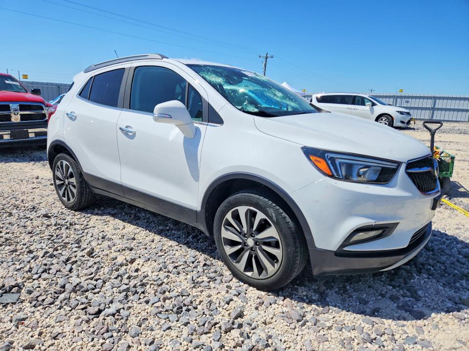 2018 Buick Encore VIN KL4CJFSB3JB667494 COPART salvage auction — HAIL, Salvage Title, sold $2,000 on 2026-07-20 (photo 4)