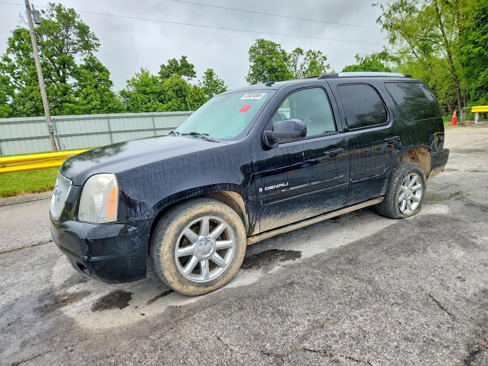 2008 Gmc Yukon VIN 1GKFK63898J126490 COPART salvage auction — FRONT END, Ks - Certificate Of Title (P), sold $500 on 2026-07-08 (photo 1)
