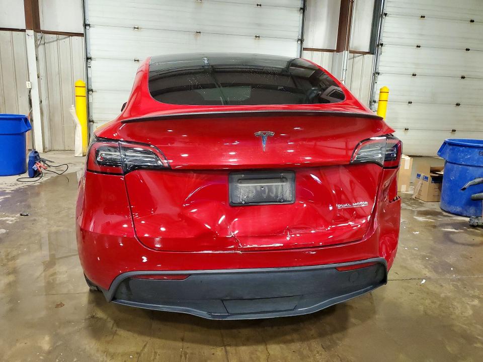 2023 Tesla Model Y VIN 7SAYGDEF5PF668104 COPART salvage auction — Front End, PA - CERTIFICATE OF SALVAGE, sold $6,800 on 2026-06-23 (photo 6)