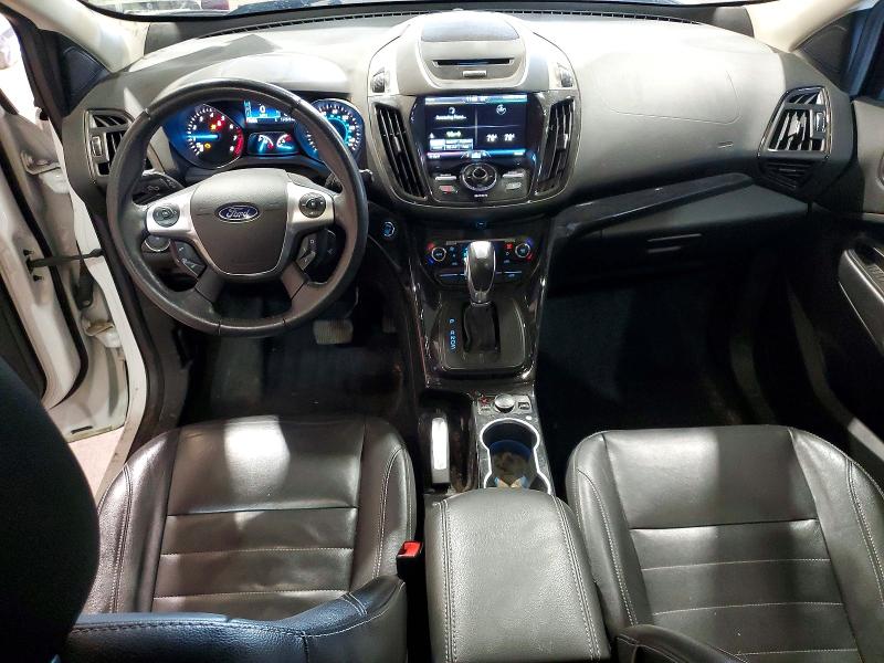 2014 Ford Escape VIN 1FMCU9J96EUB91356 COPART salvage auction — FRONT END, MI - CERTIFICATE OF TITLE, sold $975 on 2026-07-03 (photo 8)