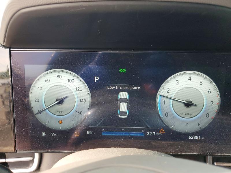 2023 Hyundai Elantra VIN KMHLS4AG6PU461941 COPART salvage auction — HAIL, Oh - Cert Of Title-Salvage, sold $7,700 on 2026-07-13 (photo 9)