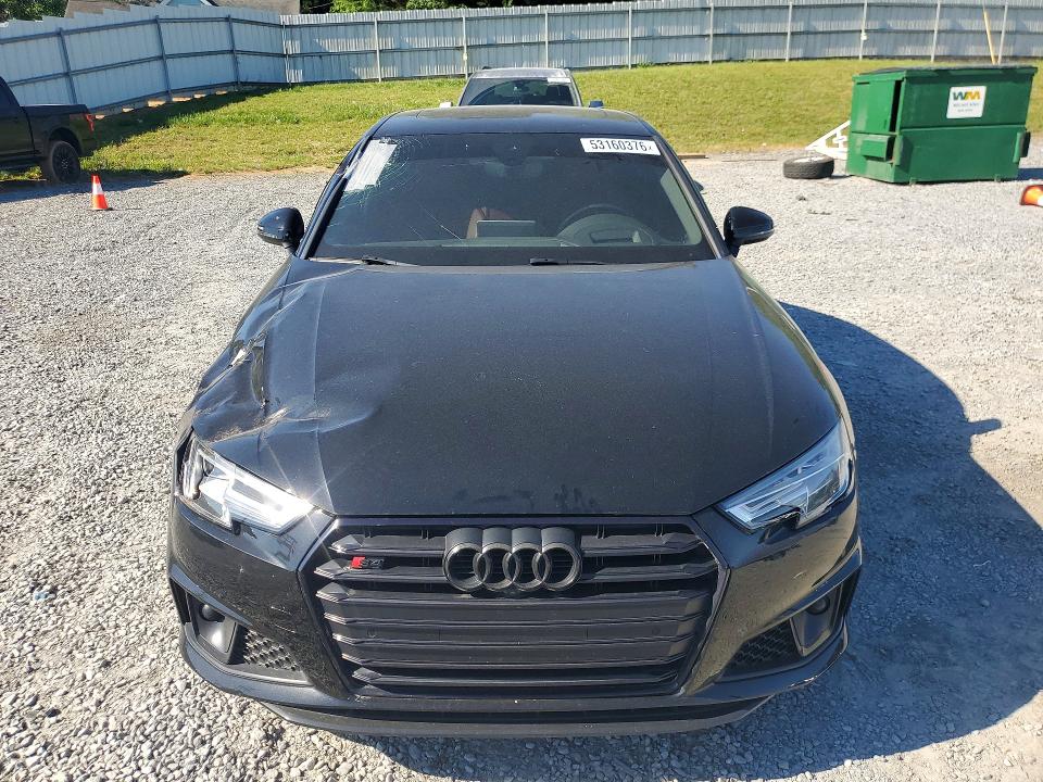 2019 Audi Rs4 VIN WAUC4AF48KA103324 COPART salvage auction — FRONT END, Nc - Salvage Certificate Of Title, sold $13,700 on 2026-07-08 (photo 5)