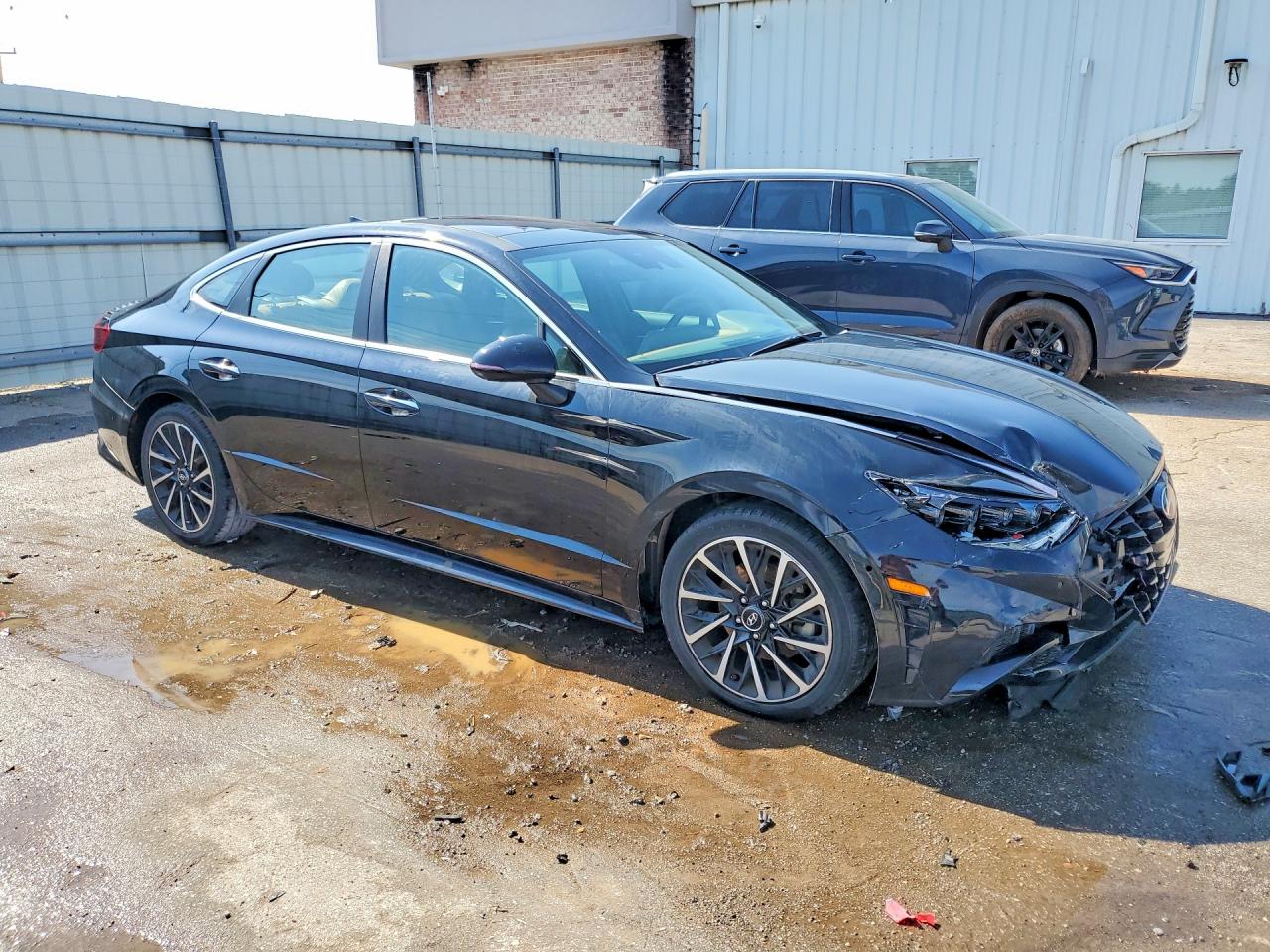 2021 Hyundai Sonata VIN 5NPEH4J20MH079569 COPART salvage auction — Front End, AL - CERT OF TITLE-SALVAGE TITLE, sold $7,800 on 2026-07-09 (photo 4)
