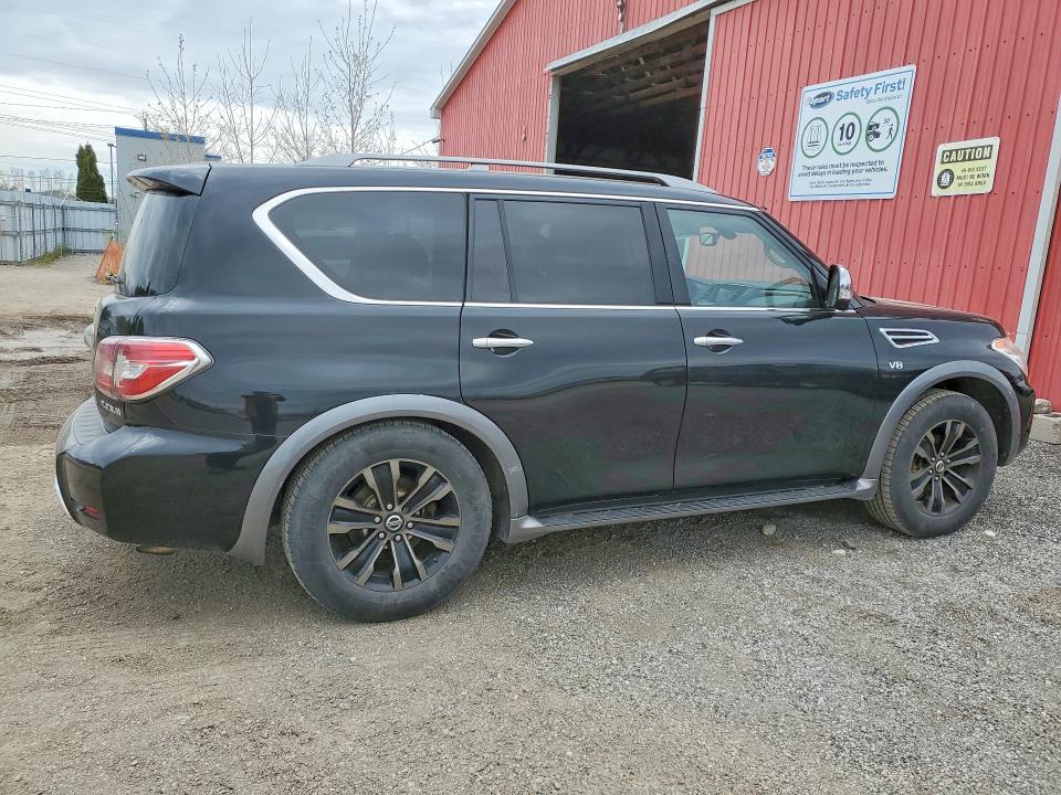2017 Nissan Armada VIN JN8AY2NE7H9704821 COPART salvage auction — MECHANICAL, On - Permit No Brand - Unfit, sold $8,400 on 2026-07-14 (photo 3)