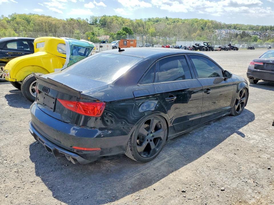 2015 Audi A3 VIN WAUACGFFXF1011149 COPART salvage auction — FRONT END, Pa - Certificate Of Salvage, sold $1,600 on 2026-07-17 (photo 3)
