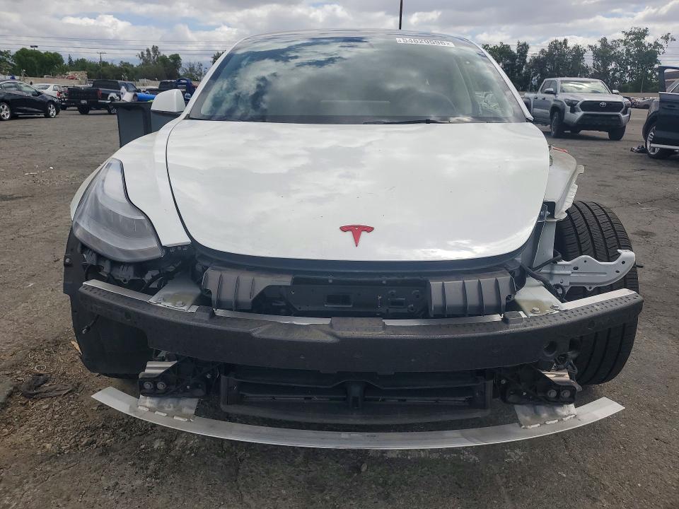 2022 Tesla VIN 5YJ3E1EB1NF274069 COPART salvage auction — FRONT END, Ca - Salvage Certificate, sold $10,200 on 2026-07-20 (photo 5)