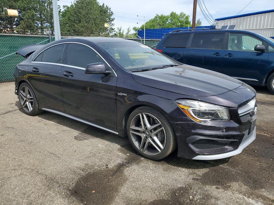 2014 Mercedes-benz Cla-klasse VIN WDDSJ5CB4EN100330 COPART salvage auction — REAR END, Co - Public - Salvage Title, sold $2,700 on 2026-07-16 (photo 4)