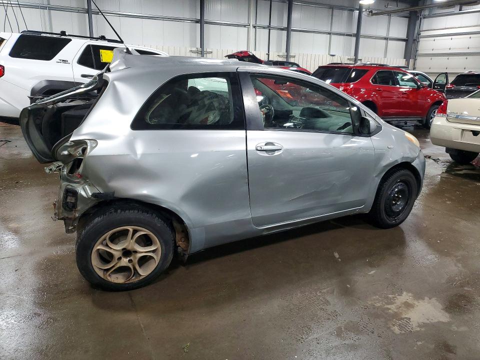 2008 Toyota Yaris VIN JTDJT923X85195174 COPART salvage auction — REAR END, Mn - Cert Of Title-Prior Salvage, sold $475 on 2026-07-09 (photo 3)