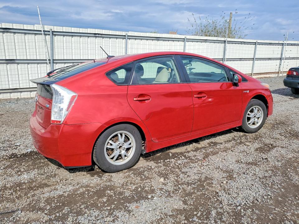 2010 Toyota Prius VIN JTDKN3DU9A1255301 COPART salvage auction — REAR END, Nj - Cert Of Title-Salvage, sold $450 on 2026-07-21 (photo 3)