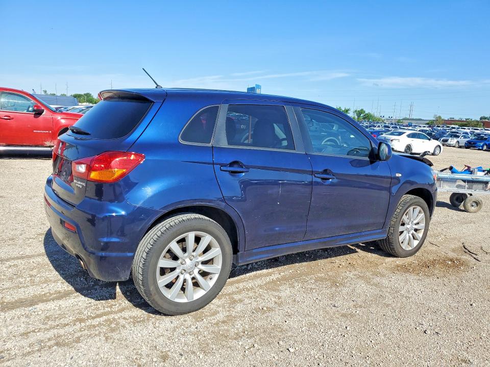 2011 Mitsubishi Outlander sport VIN JA4AP4AU9BZ008762 COPART salvage auction — FRONT END, Ia - Cert Of Title-Salvage Title, sold $950 on 2026-07-08 (photo 3)