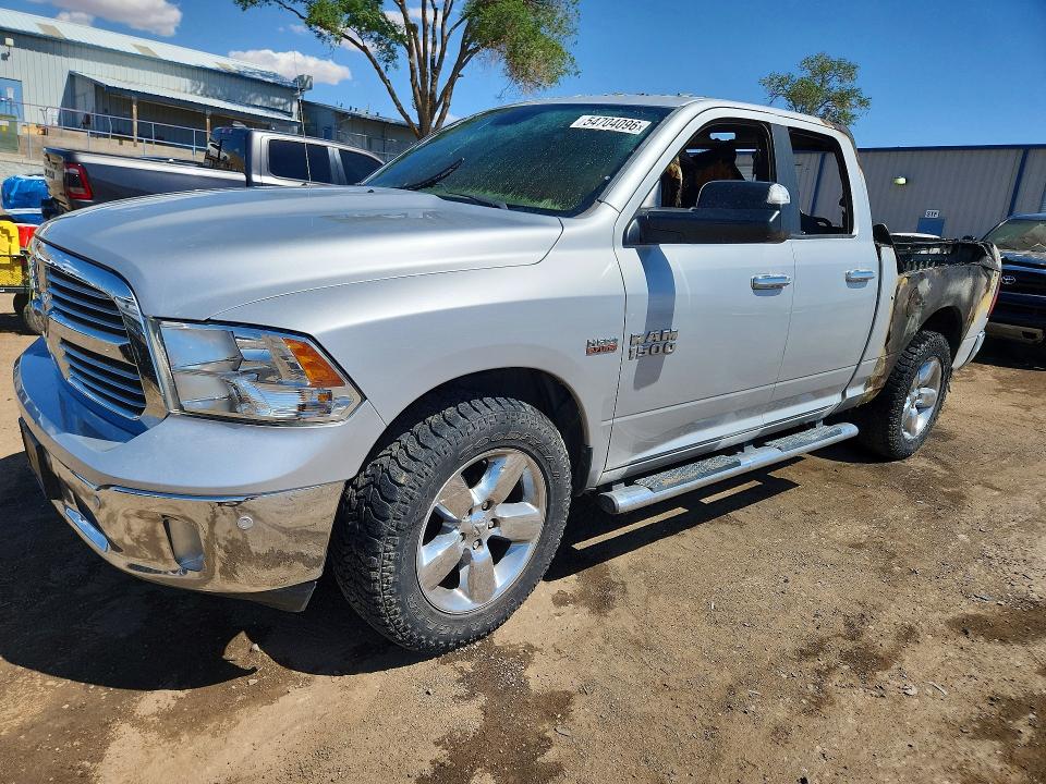 2018 Ram 1500 VIN 1C6RR6GT6JS123539 — COPART salvage auction photo