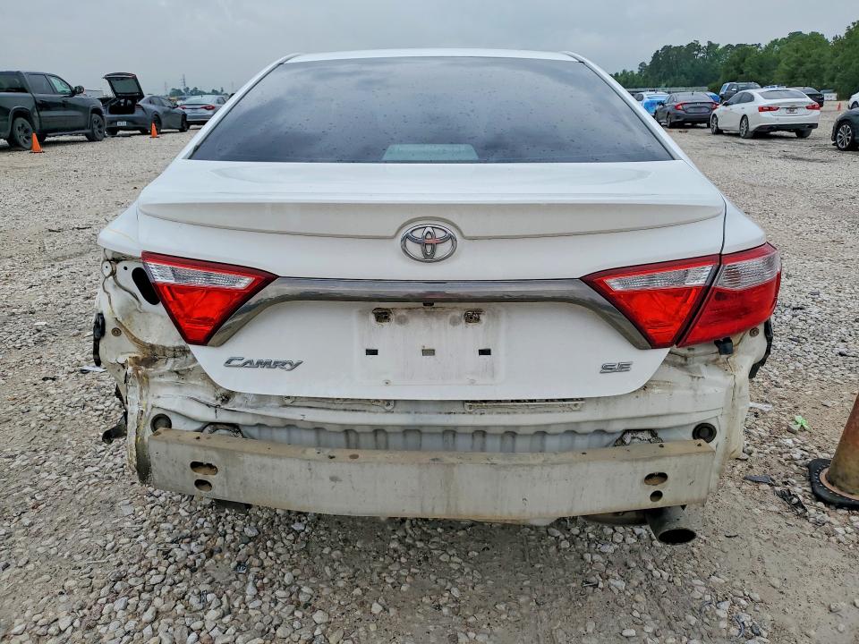 2016 Toyota Camry VIN 4T1BF1FK6GU188592 COPART salvage auction — REAR END, Tx - Certificate Of Title, sold $4,250 on 2026-07-02 (photo 6)