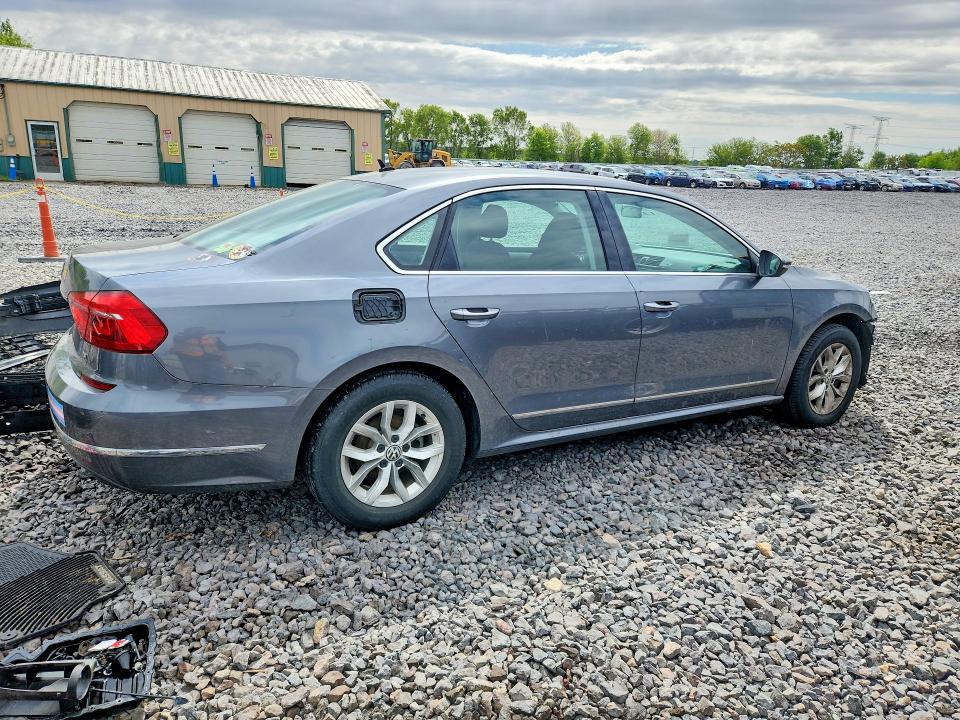 2016 Volkswagen VIN 1VWAT7A36GC056589 COPART salvage auction — FRONT END, Il - Salvage Certificate, sold $400 on 2026-08-03 (photo 3)