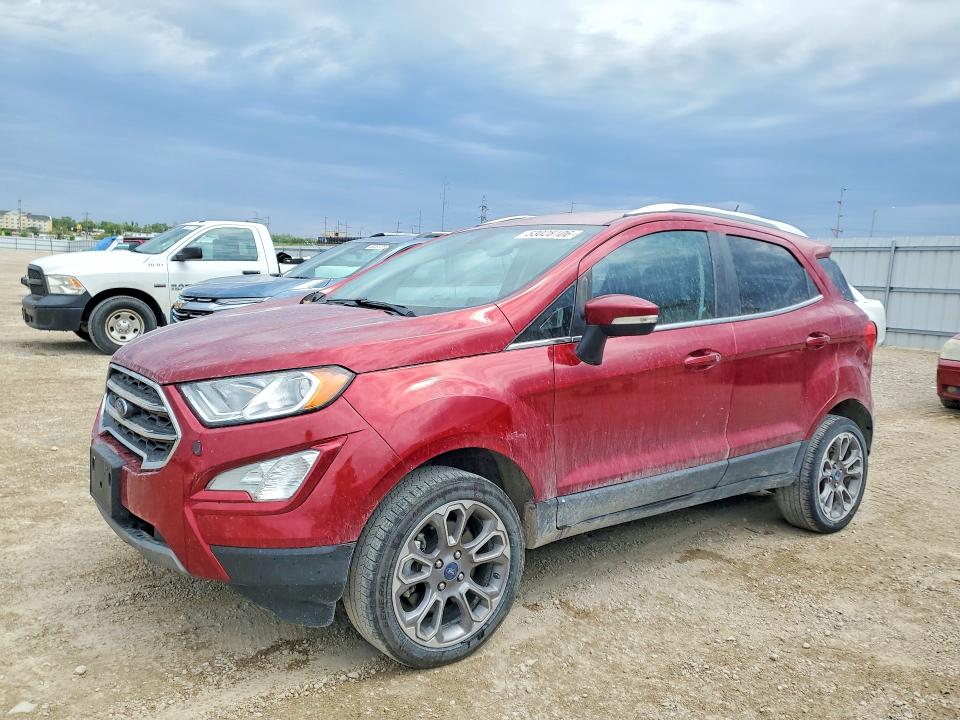 2019 Ford Ecosport VIN MAJ6S3KLXKC252181 COPART salvage auction — SIDE, Ia - Salvage W/Salvage History, sold $1,600 on 2026-07-08 (photo 1)
