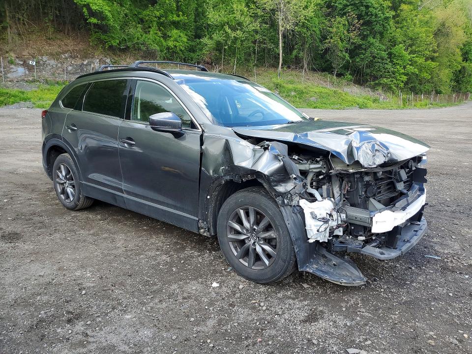 2022 Mazda Cx-9 VIN JM3TCBCYXN0602680 COPART salvage auction — FRONT END, Ny - Mv-907A Salvage Certificate, sold $4,100 on 2026-07-28 (photo 4)