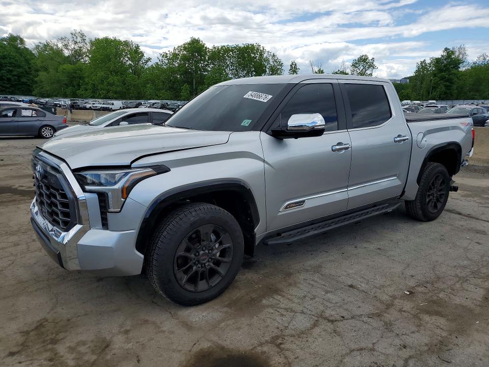 2025 Toyota Tundra VIN 5TFMA5DB5SX295596 COPART salvage auction — REAR END, Ny - Mv-907A Salvage Certificate, sold $42,000 on 2026-07-07 (photo 1)