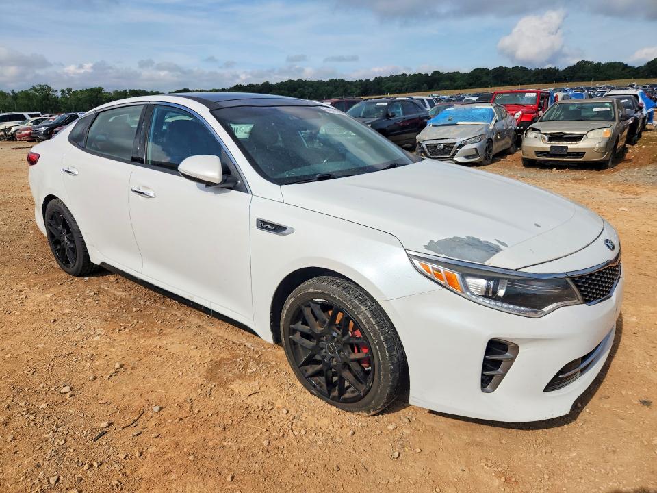 2016 Kia Optima VIN 5XXGW4L25GG016009 COPART salvage auction — REAR END, Al - Cert Of Title-Salvage Title, sold $125 on 2026-07-15 (photo 4)
