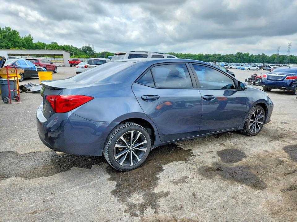 2017 Toyota Corolla VIN 5YFBURHE2HP588700 COPART salvage auction — SIDE, Tn - Salvage Certificate, sold $2,000 on 2026-07-28 (photo 3)