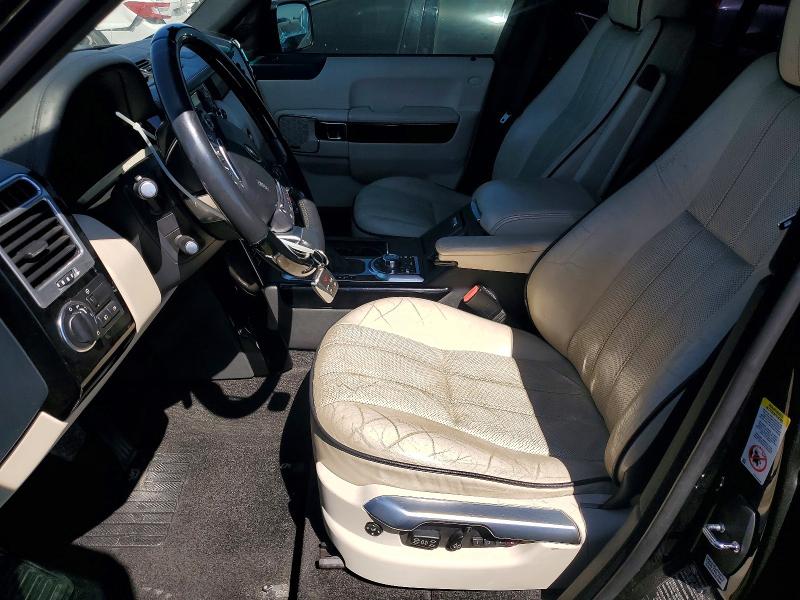 2011 Land rover RANGE ROVER VIN SALMF1D4XBA354830 COPART salvage auction — REAR END, CA - SALVAGE CERTIFICATE, sold $675 on 2026-07-23 (photo 7)