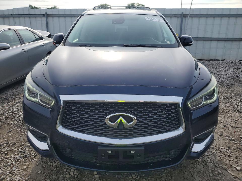 2017 Infiniti Qx60 VIN 5N1DL0MM7HC513919 COPART salvage auction — REAR END, Oh - Certificate Of Title, sold $1,250 on 2026-07-02 (photo 5)