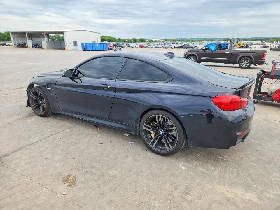 2018 BMW M4 VIN WBS4Y9C59JAA92304 COPART salvage auction — FRONT END, Tx - Salvage Vehicle Title, sold $18,300 on 2026-07-16 (photo 2)