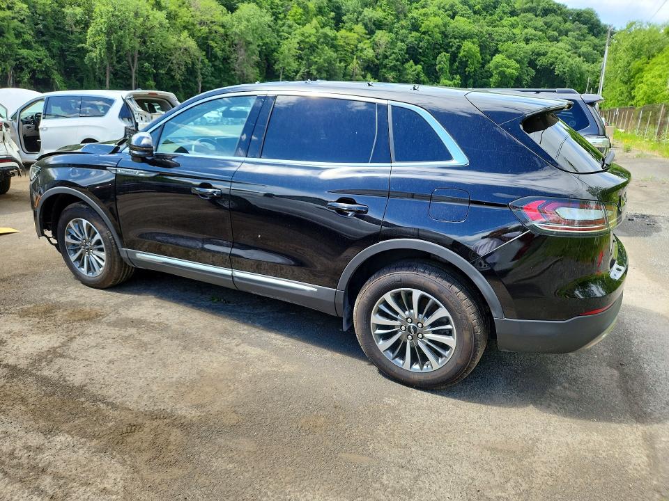 2023 Lincoln Nautilus VIN 2LMPJ8J9XPBL21589 COPART salvage auction — FRONT END, Nj - Cert Of Title-Salvage, sold $10,800 on 2026-07-09 (photo 2)