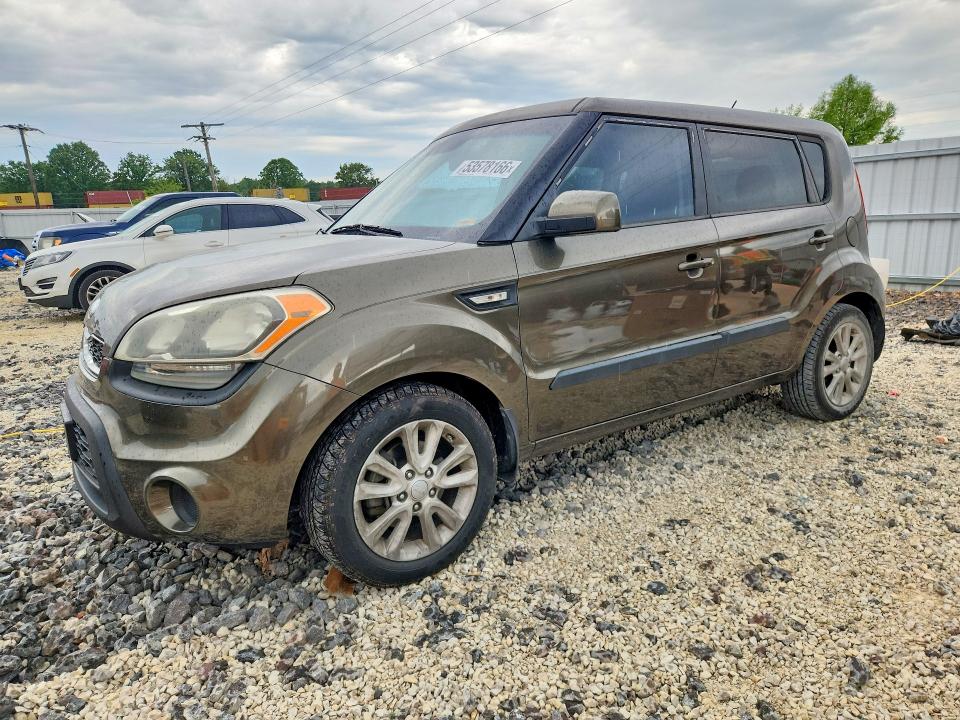 2013 Kia Soul VIN KNDJT2A59D7551719 COPART salvage auction — HAIL, MO - CERTIFICATE OF TITLE, sold $100 on 2026-07-27 (photo 1)