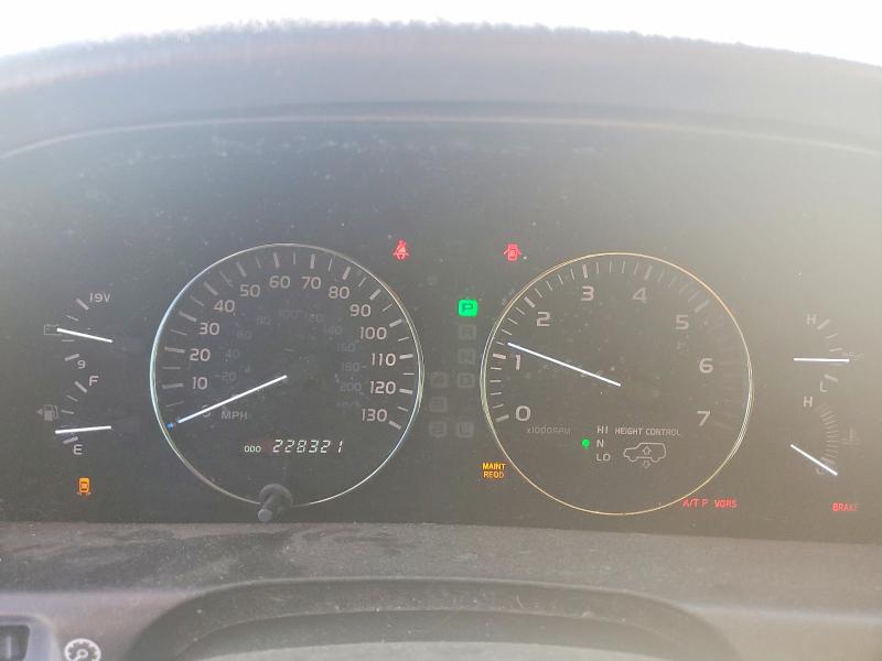 2005 Lexus Lx VIN JTJHT00W453553252 COPART salvage auction — FRONT END, Ky - Dealer Only Clean Title (P), sold $7,000 on 2026-07-29 (photo 9)