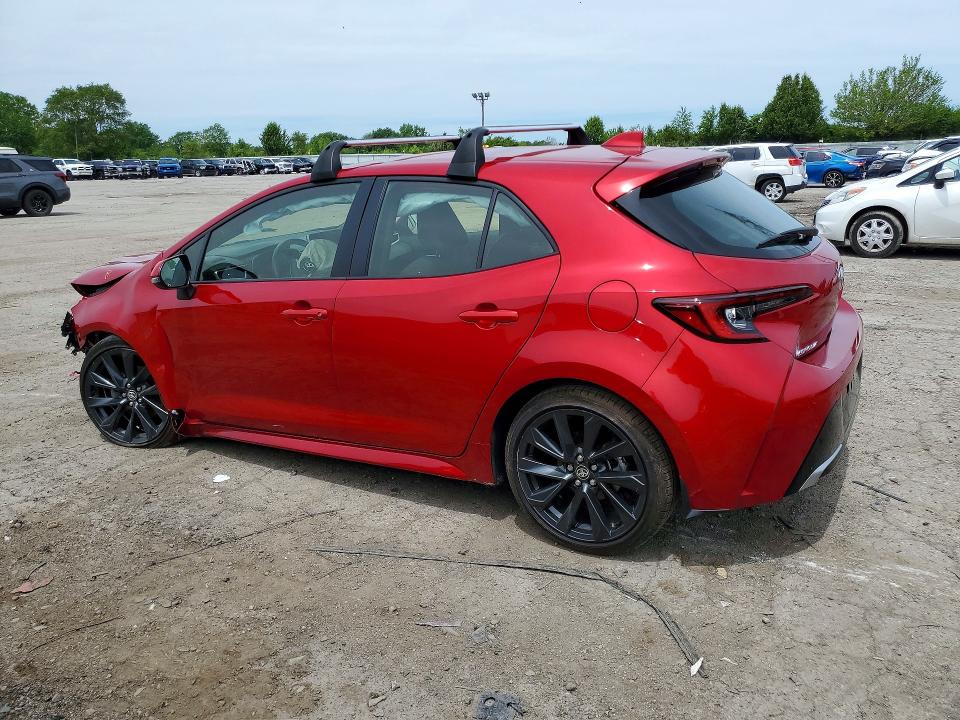 2025 Toyota Corolla VIN JTNC4MBE8S3233543 COPART salvage auction — FRONT END, IN - CERT OF TITLE-SALVAGE TITLE, sold $4,000 on 2026-07-27 (photo 2)