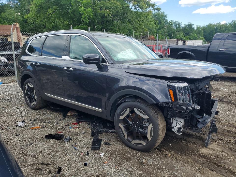 2025 Kia Telluride VIN 5XYP6DGC1SG677835 COPART salvage auction — FRONT END, Fl - Certificate Of Destruction, sold $11,400 on 2026-07-11 (photo 4)