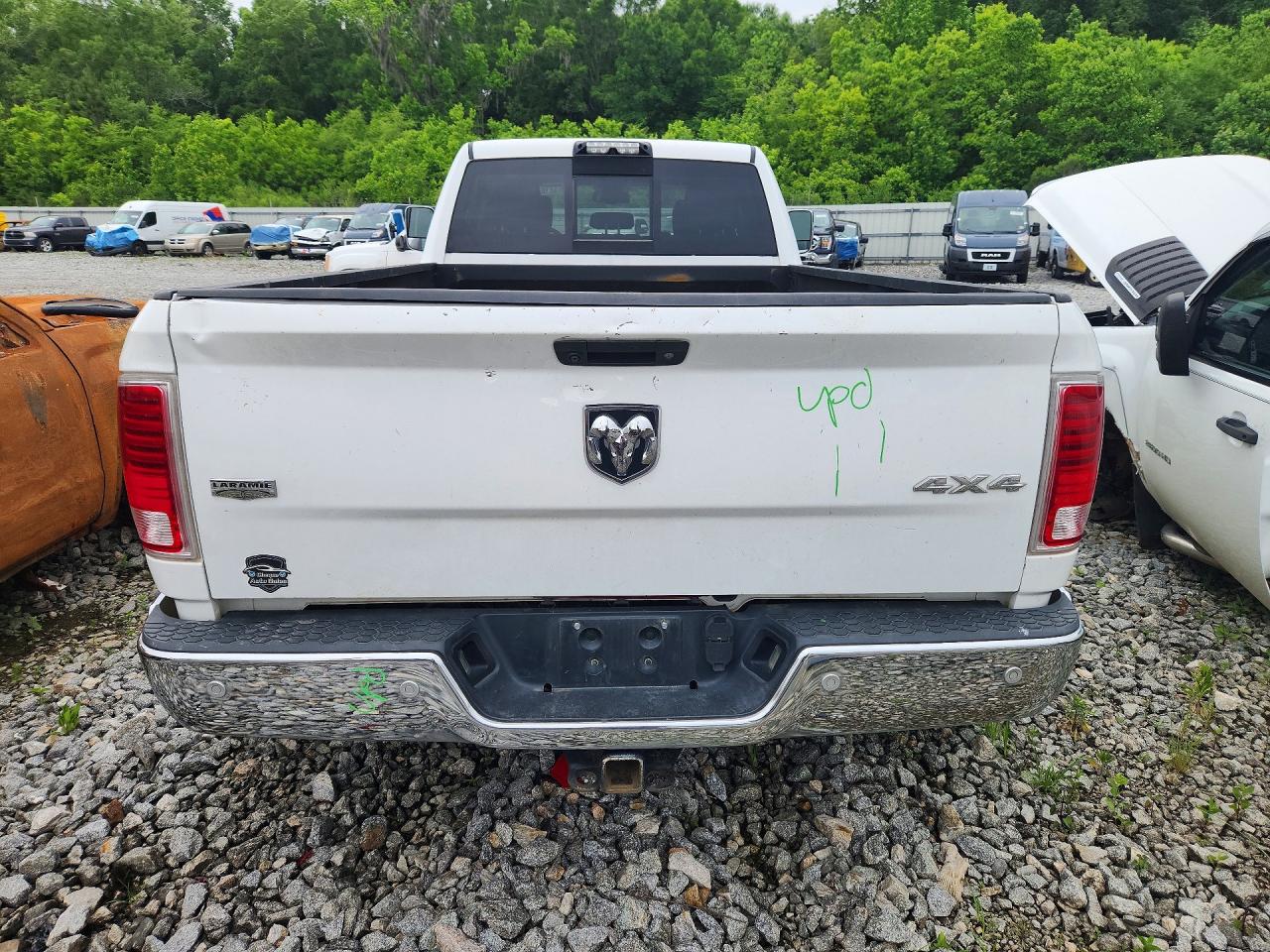 2018 Ram 3500 VIN 3C63RRJL7JG410329 COPART salvage auction — Front End, AL - CERT OF TITLE-SALVAGE TITLE, sold $7,200 on 2026-07-02 (photo 6)