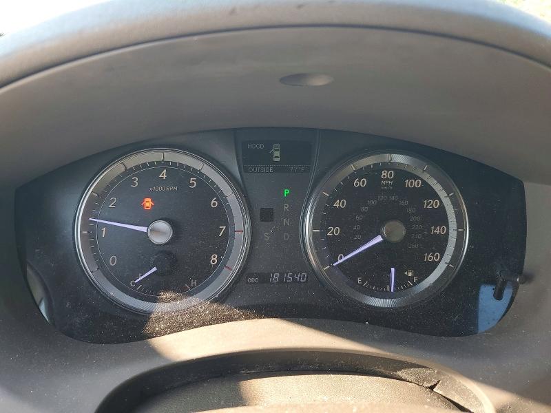 2012 Lexus ES VIN JTHBK1EG0C2506434 COPART salvage auction — ALL OVER, Tx - Certificate Of Title, sold $175 on 2026-07-21 (photo 9)