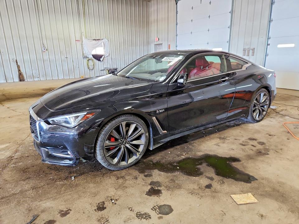 2019 Infiniti Q60 VIN JN1FV7EL7KM440545 COPART salvage auction — VANDALISM, Il - Salvage Certificate, sold $3,450 on 2026-07-06 (photo 1)