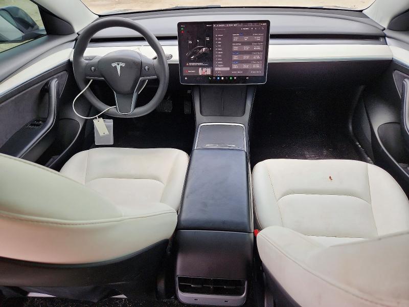 2021 Tesla Model 3 VIN 5YJ3E1EA1MF087839 COPART salvage auction — FRONT END, Fl - Cert Of Title Slvg Rebuildable, sold $8,700 on 2026-07-09 (photo 8)