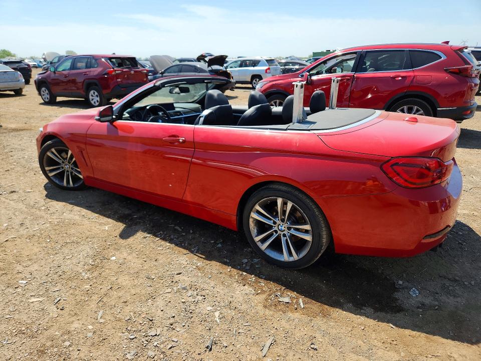 2018 BMW 4er VIN WBA4Z1C59JEC59224 COPART salvage auction — FRONT END, Il - Salvage Certificate, sold $3,350 on 2026-07-07 (photo 2)