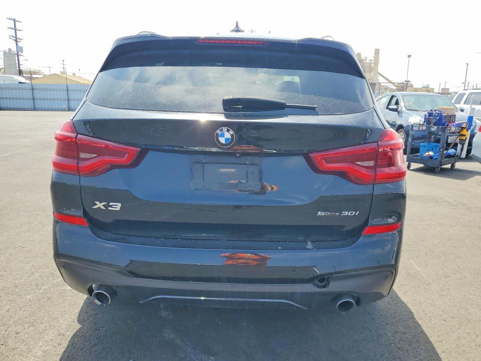 2019 BMW X3 VIN 5UXTR7C57KLR52545 COPART salvage auction — WATER/FLOOD, Salvage Title, sold $7,000 on 2026-07-22 (photo 6)
