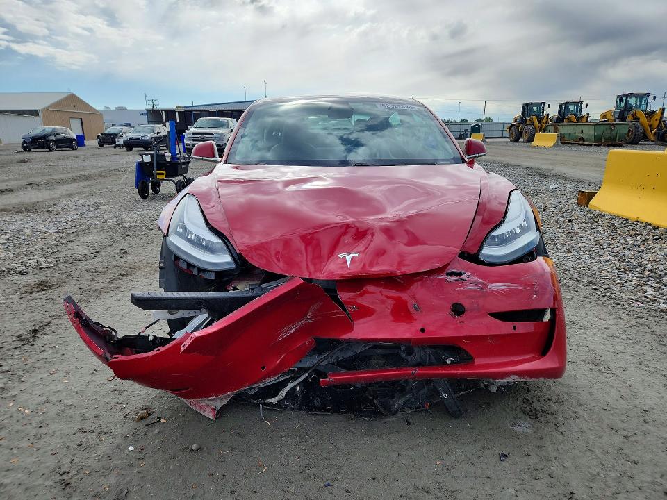 2019 Tesla VIN 5YJ3E1EB2KF392983 COPART salvage auction — FRONT END, Co - Public - Salvage Title, sold $4,150 on 2026-07-07 (photo 5)