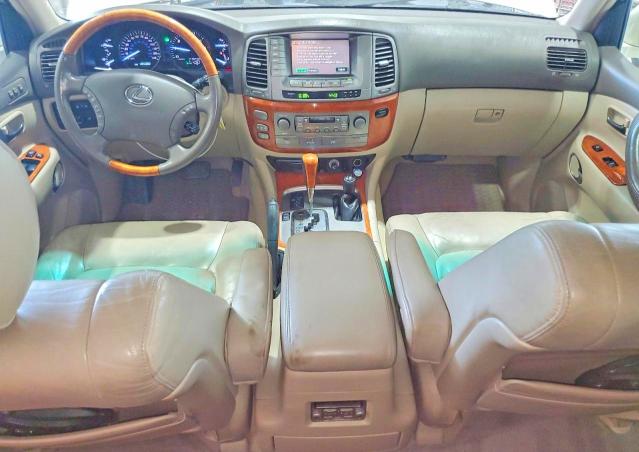 2004 Lexus Lx 470 VIN JTJHT00W643546804 COPART salvage auction — FRONT END, Wv - Certificate Of Title (P), sold $7,000 on 2026-07-30 (photo 8)