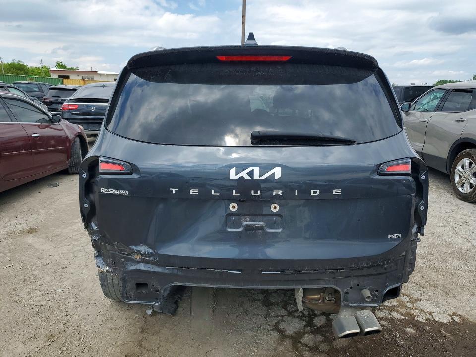 2023 Kia Telluride VIN 5XYP3DGC7PG381587 COPART salvage auction — REAR END, IN - CERT OF TITLE-SALVAGE TITLE, sold $11,200 on 2026-07-10 (photo 6)
