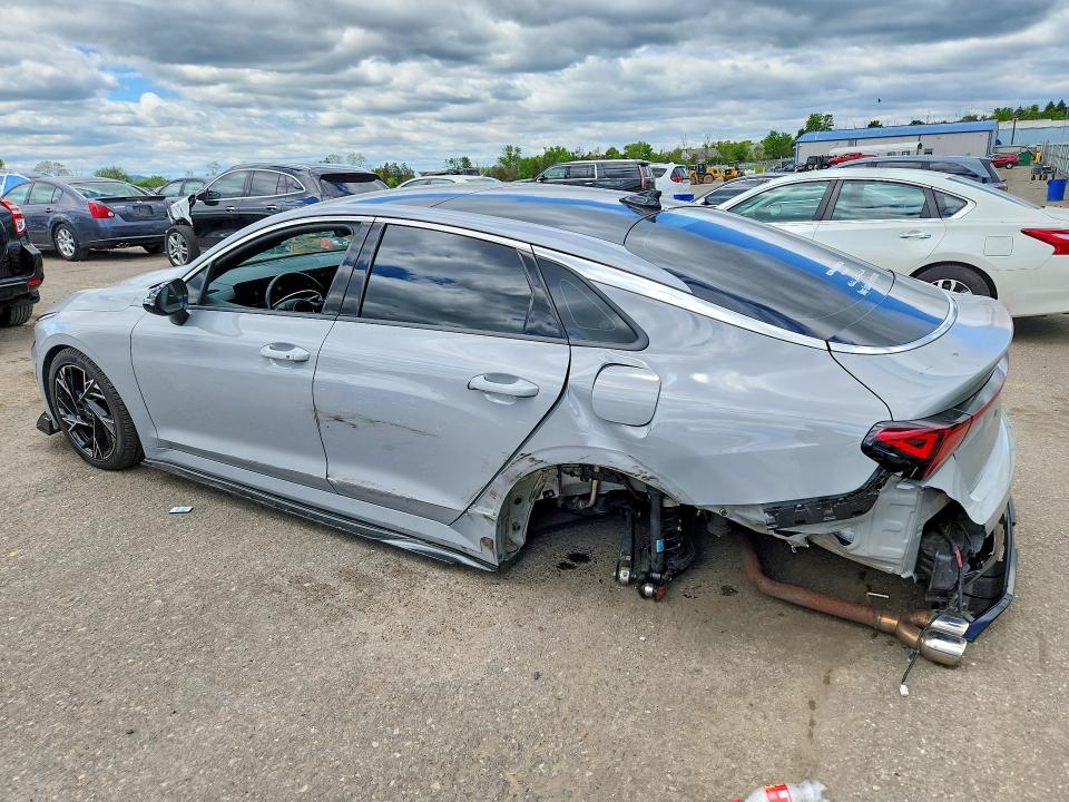 2025 Kia K5 VIN KNAG64J74S5357331 COPART salvage auction — REAR END, Pa - Certificate Of Salvage, sold $11,700 on 2026-07-14 (photo 2)