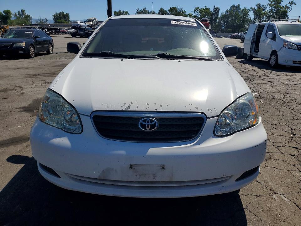 2005 Toyota Corolla VIN JTDBR32E552053944 COPART salvage auction — REAR END, Ca - Salvage Certificate, sold $500 on 2026-07-02 (photo 5)